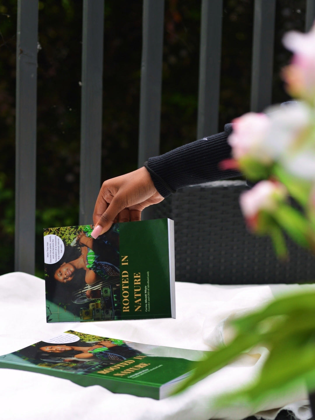 African natural hair care book exploring textured hair science botanical ingredients and heritage
