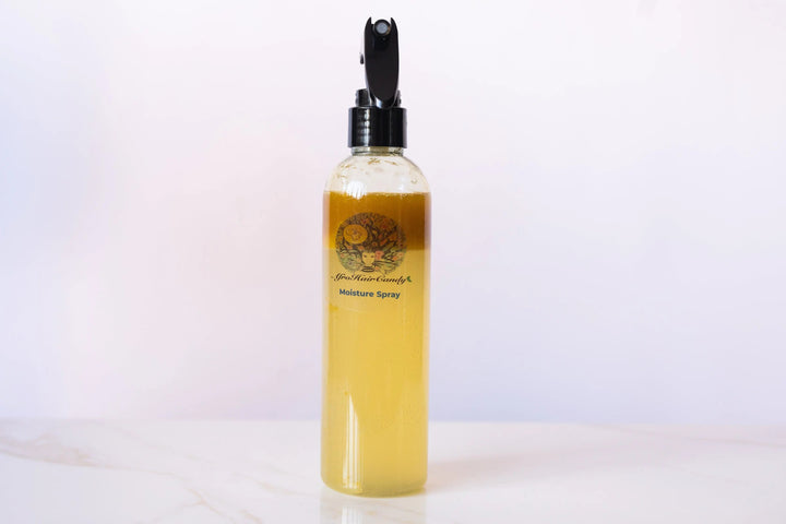 Daily botanical moisture spray for natural hair scalp and new growth