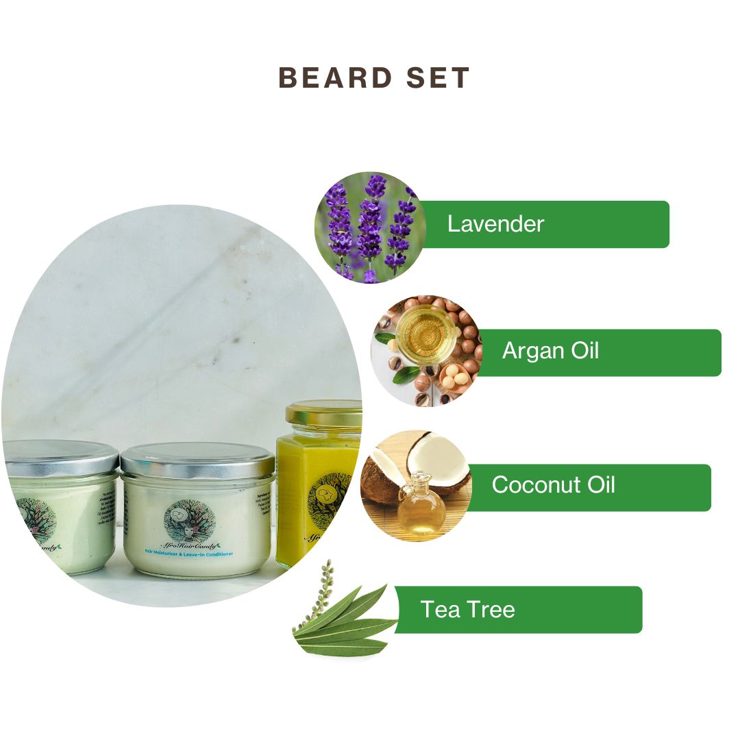 Beard Care Set For A Fuller, Thicker, Healthier Beard Set PA