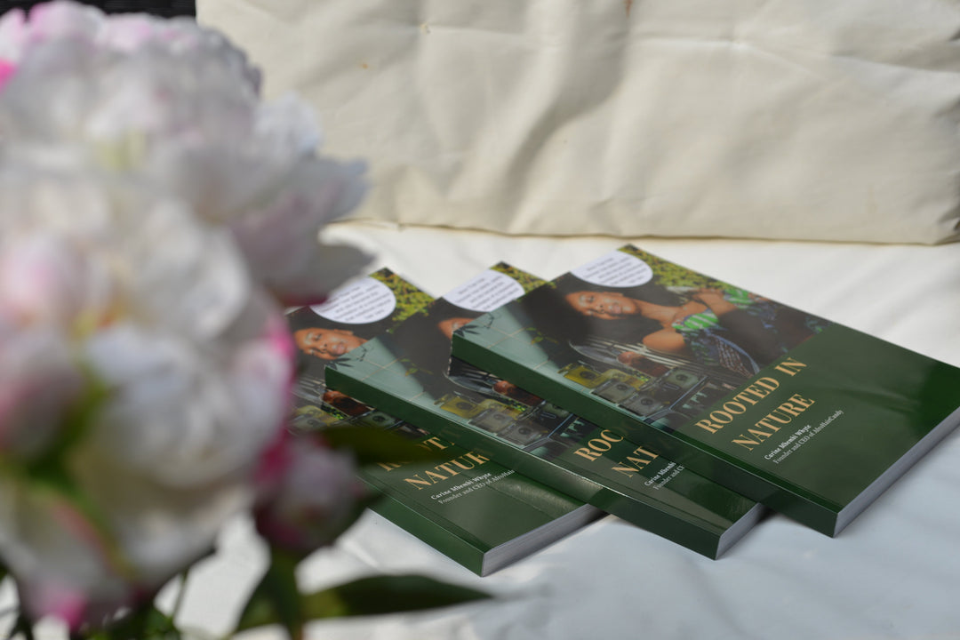 Rooted in Nature guide to natural Afro hair scalp health and African botanical hair care