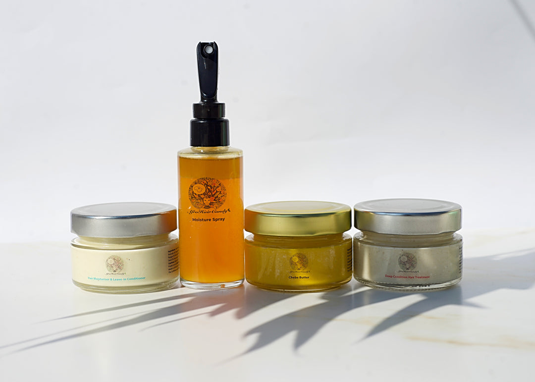 SET OF 4 - Hair Care Essentials for Women Travel Size