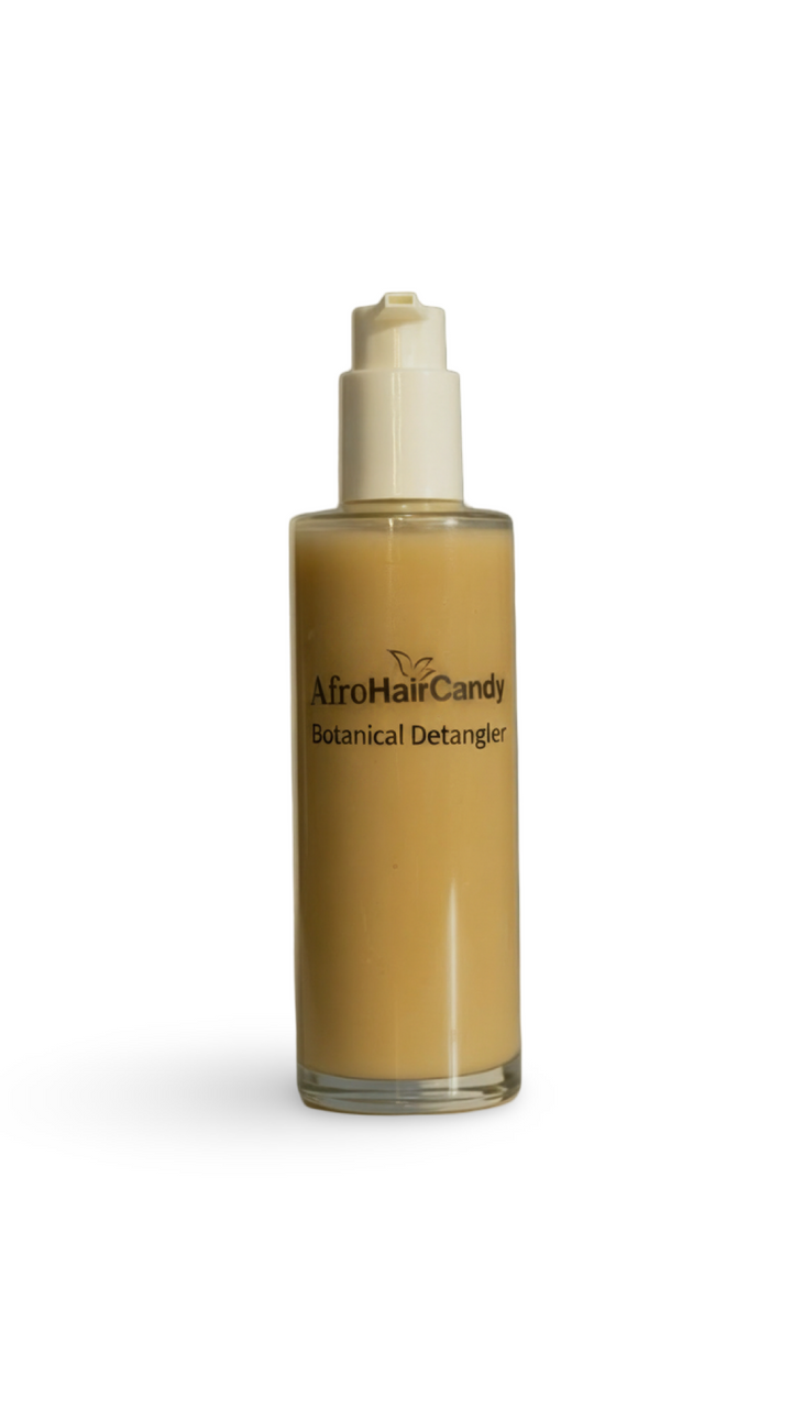 AfroHairCandy Botanical Detangler for textured curly and Afro hair