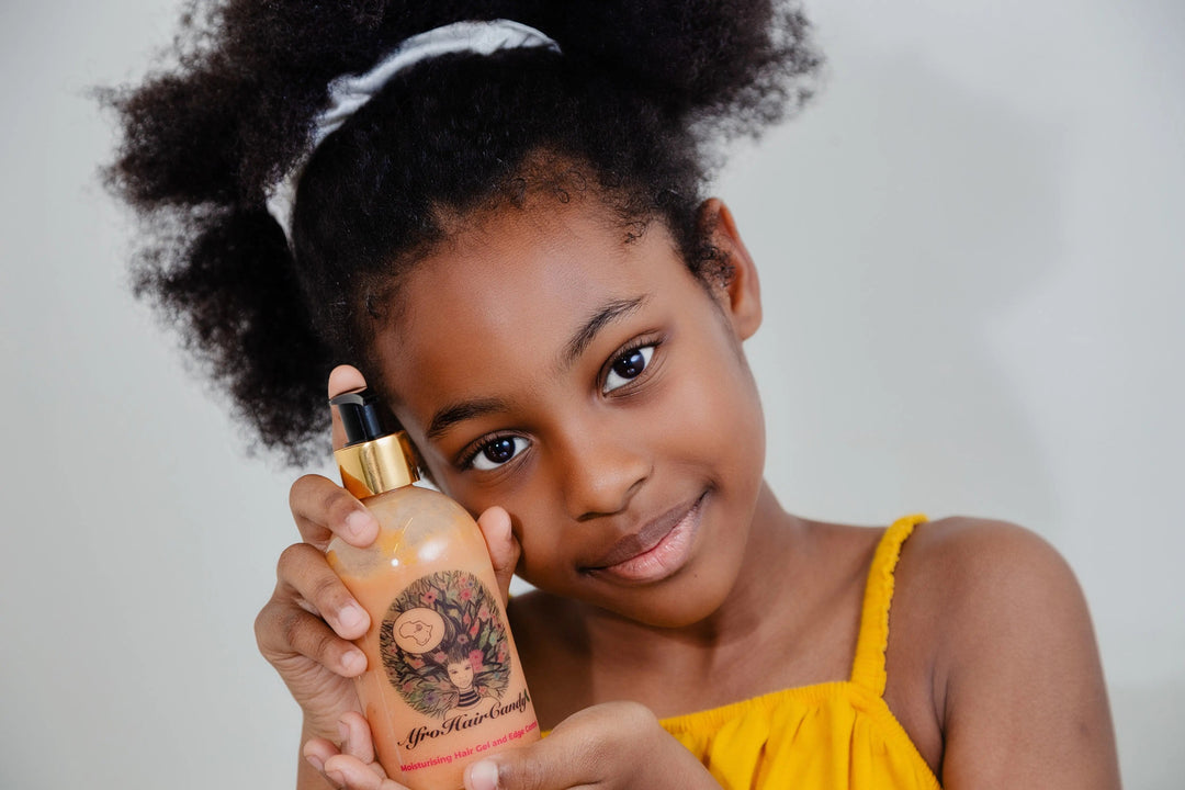 Natural hair gel for children 